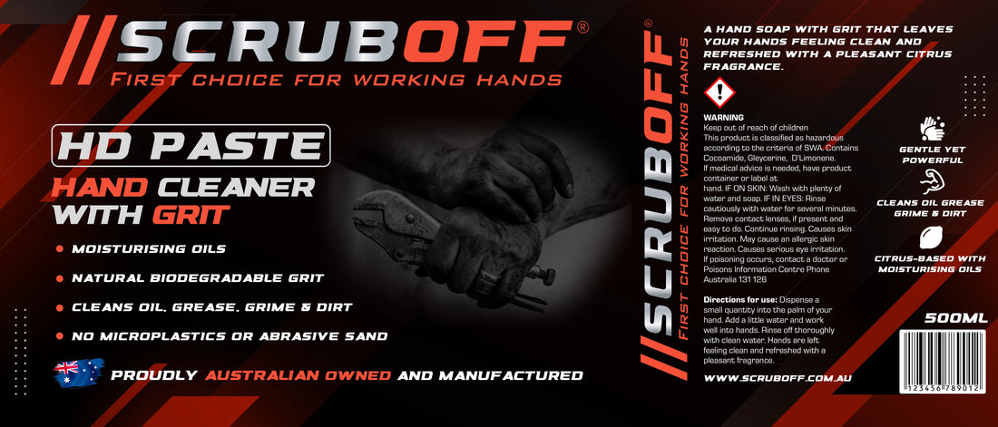 Safe and Green Partners with Australia’s Toughest Hand Cleaner: Scrub Off