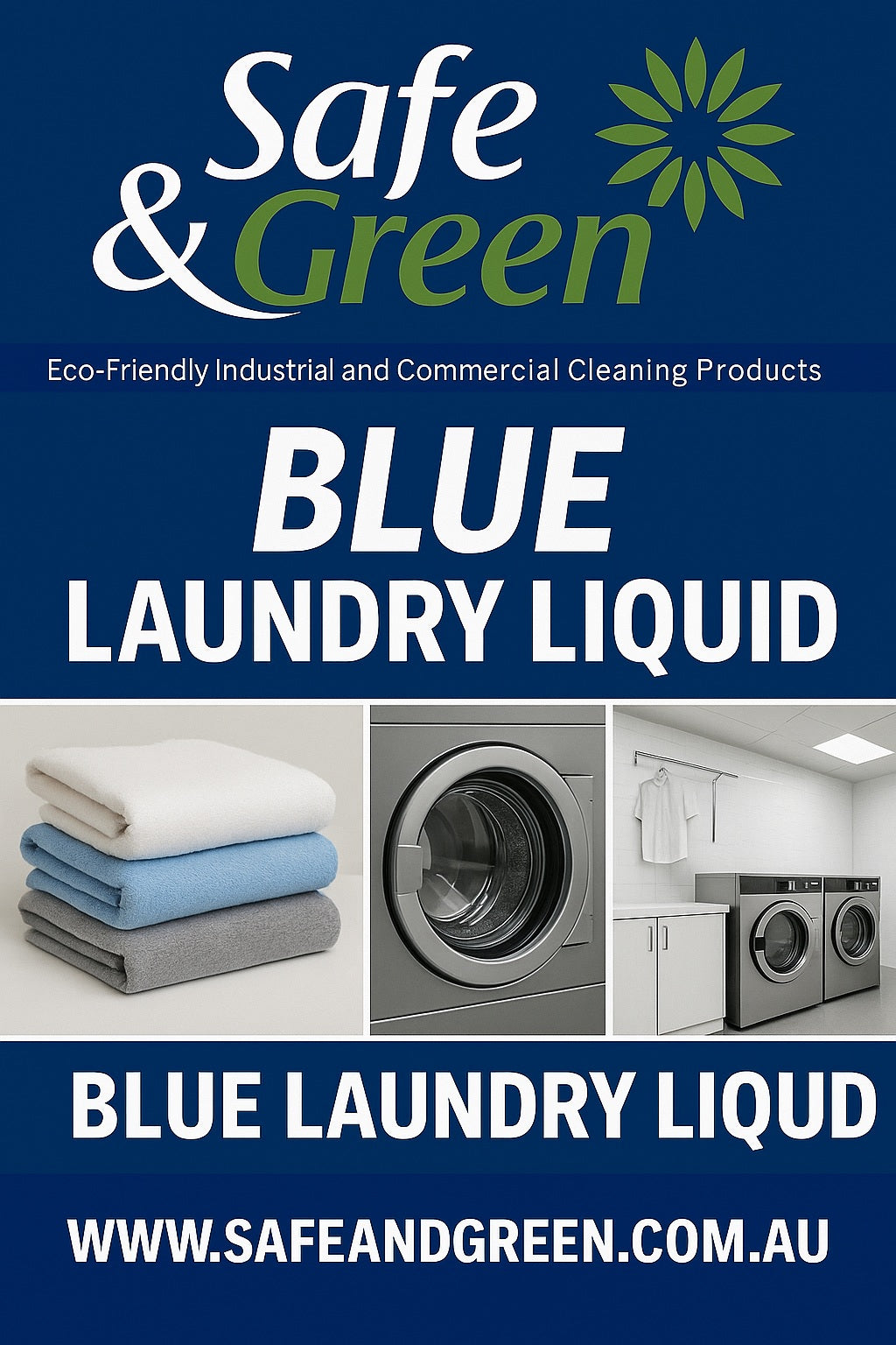 Blue Laundry Liquid