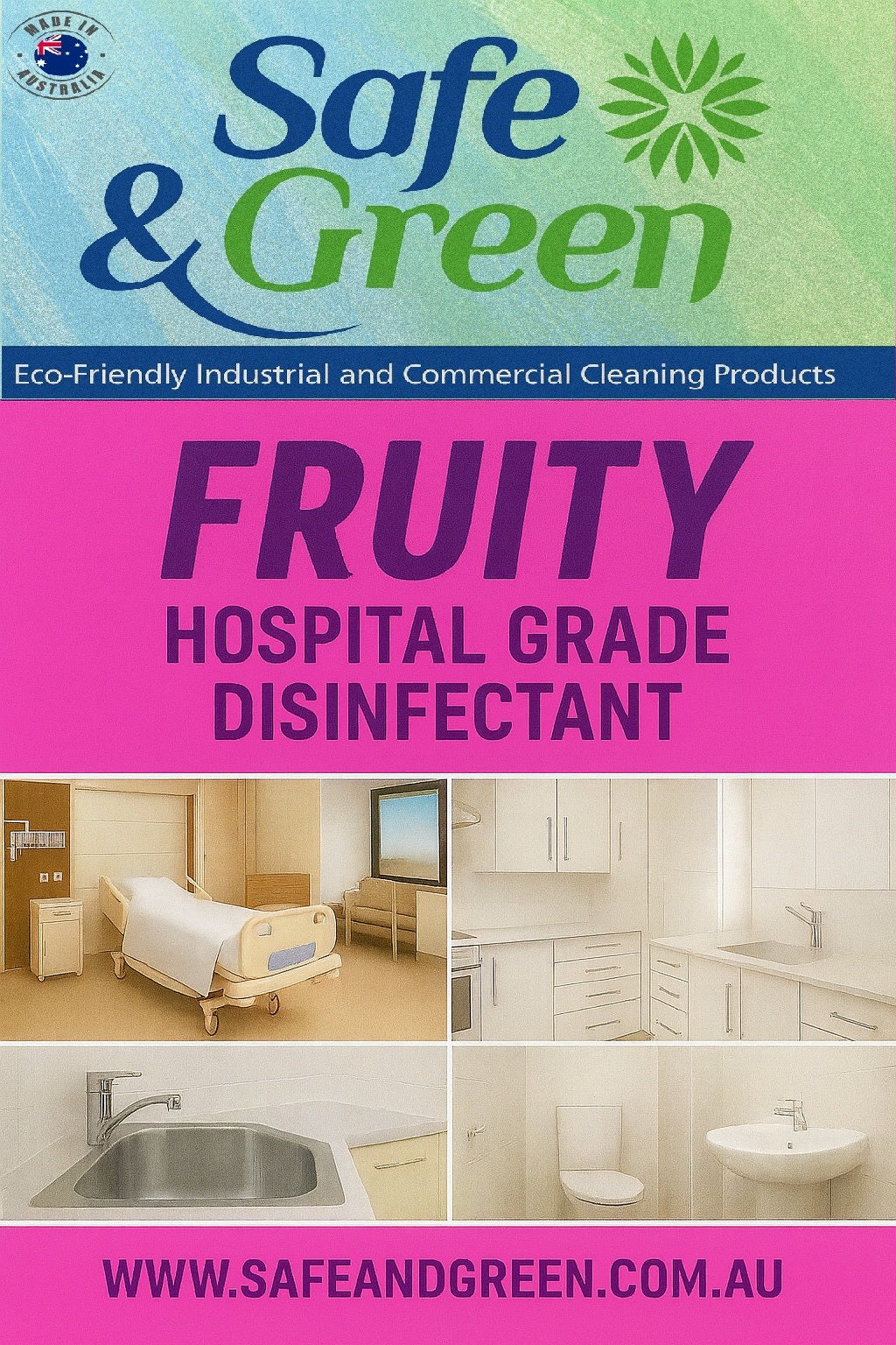 Fruity Hospital Grade Disinfectant | Kills 99.9% of Germs