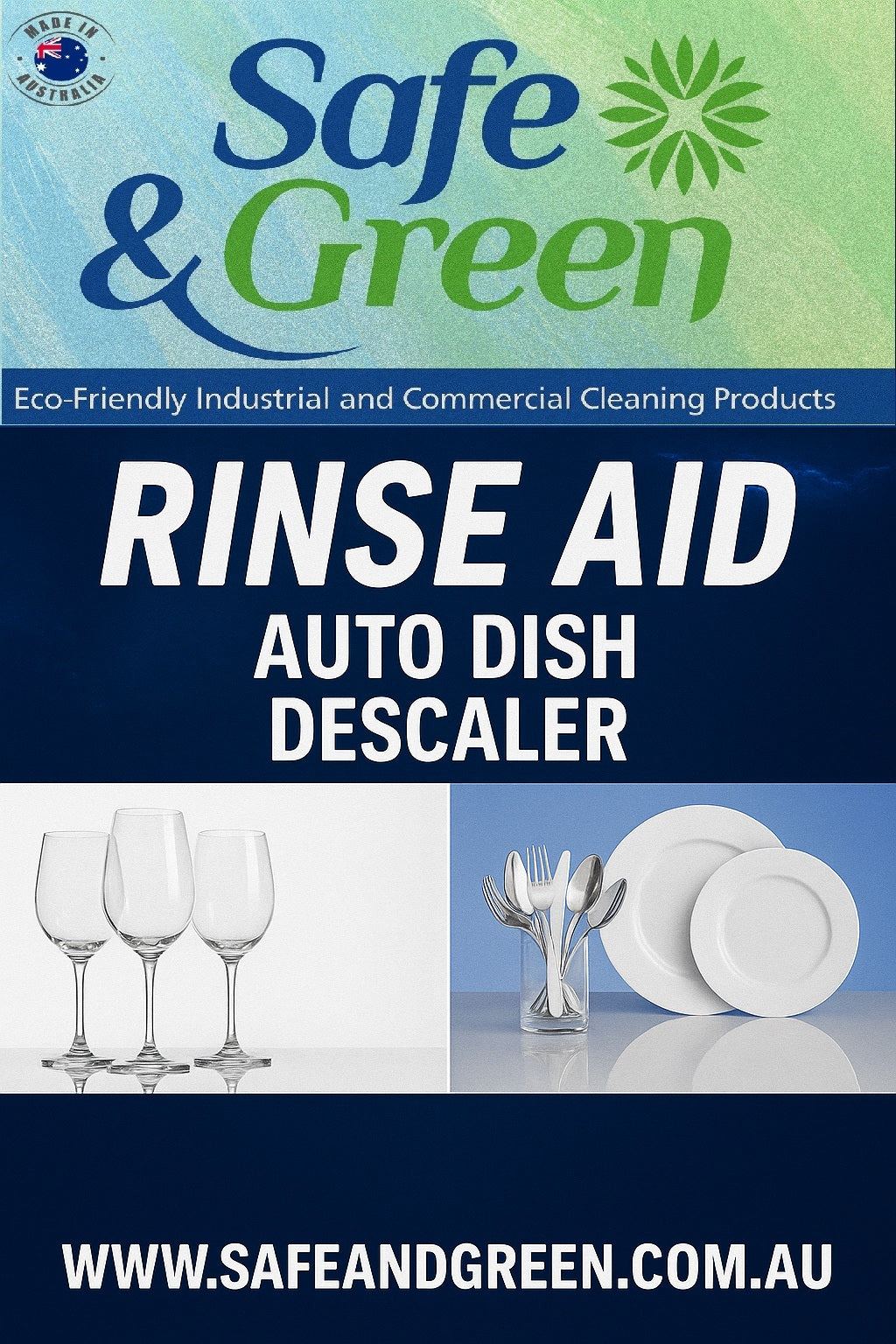 Rinse Aid Descaler | Premium Dishwasher Rinse Additive
