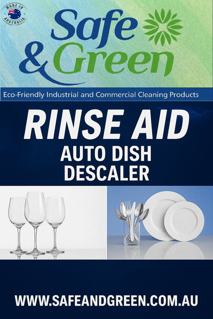 Rinse Aid Descaler | Premium Dishwasher Rinse Additive