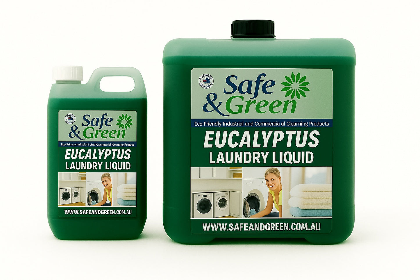 Eucalyptus Laundry Liquid | Premium Low-Foam Detergent
